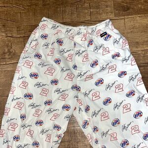 Vintage 100% cotton vintage nascar miller lite pj pants